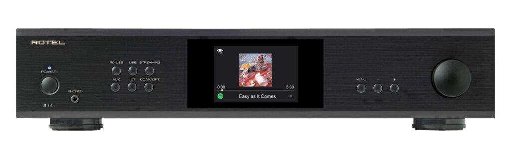 Rotel S14 en color negro mp20hifi